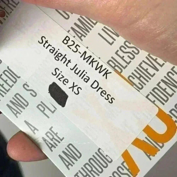 Lularoe Julia dress sz XS 00-0 pencil 3/4 sleeve - Picture 7 of 10